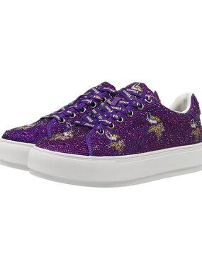 MINNESOTA VIKINGS Crytal Team Colored Sneaker